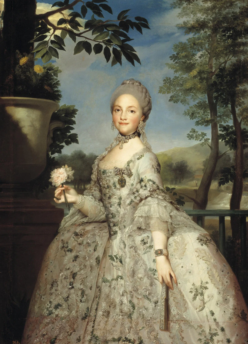 Maria Luisa de Parme, Asturias Prensesi - Anton Raphael Mengs