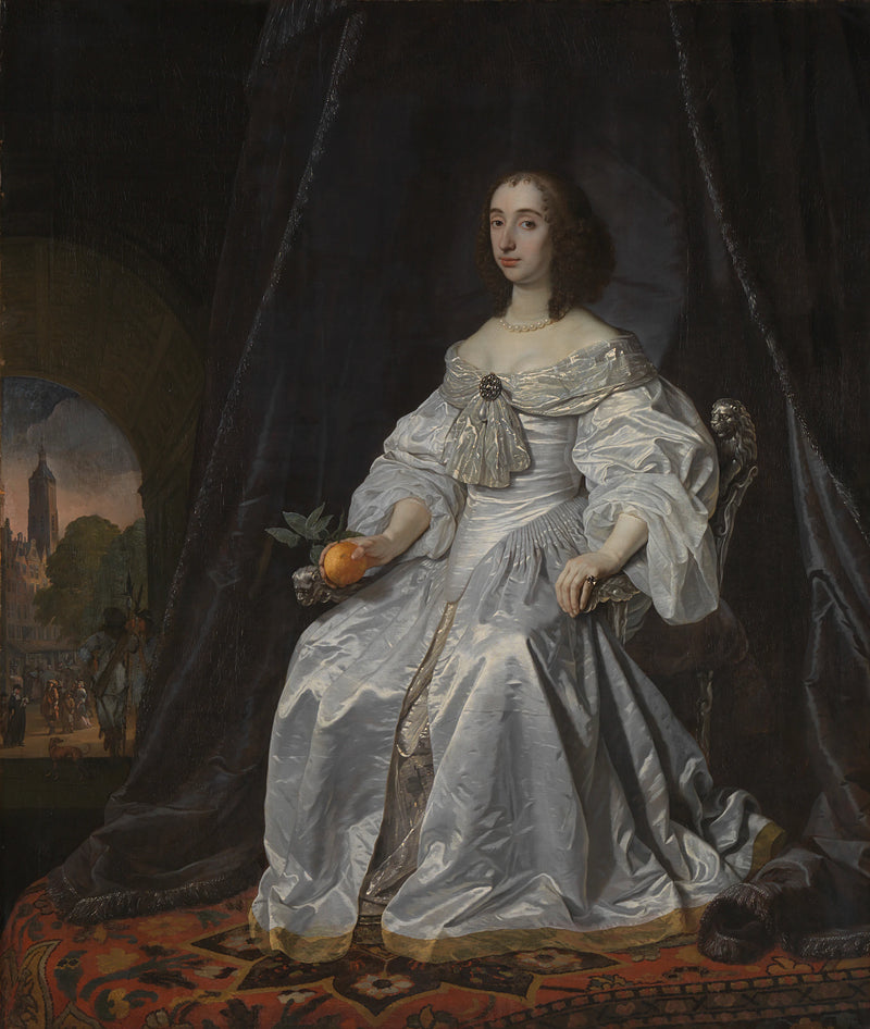 Maria Stuart comme veuve de Guillaume II - Bartholomeus van der Helst