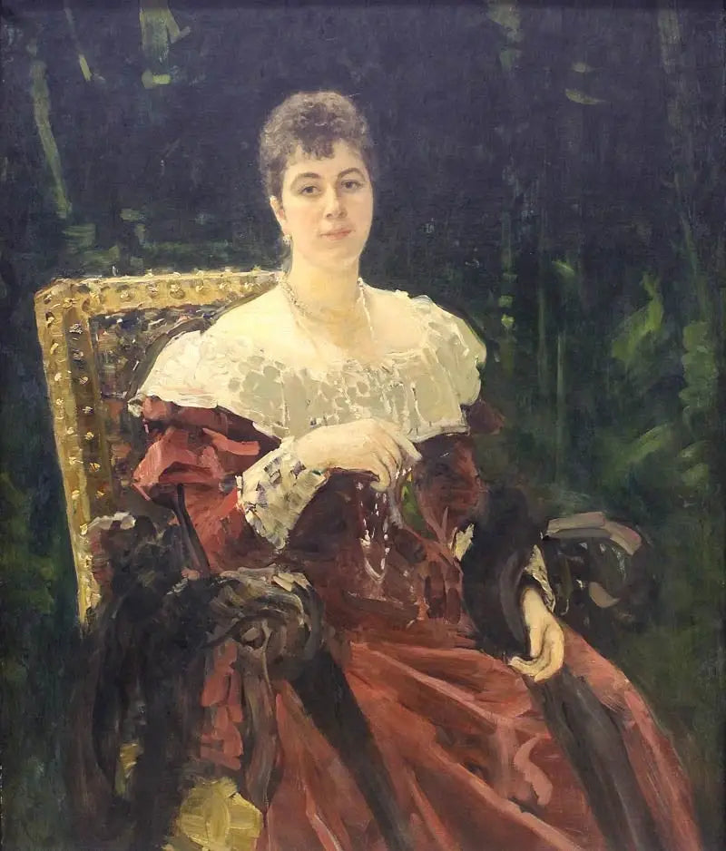 Maria Tenisheva - Ilya Repin - Alpha Reproduction