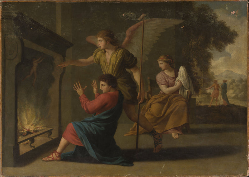 Tobias ve Sarah'nın Düğünü - Eustache Le Sueur