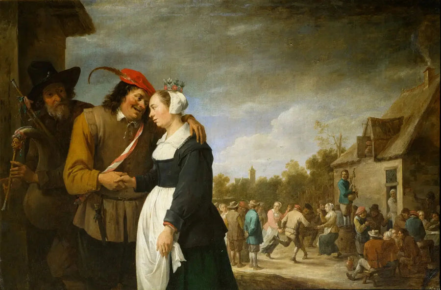 Çiftçi Düğünü - David Teniers genç