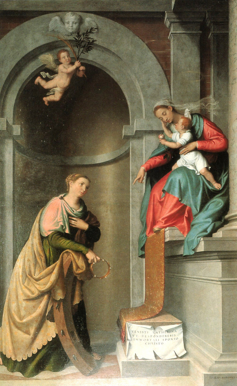 Aziz Catherine Alexandrili'nin Gizemli Evliliği - Giovanni Battista Moroni