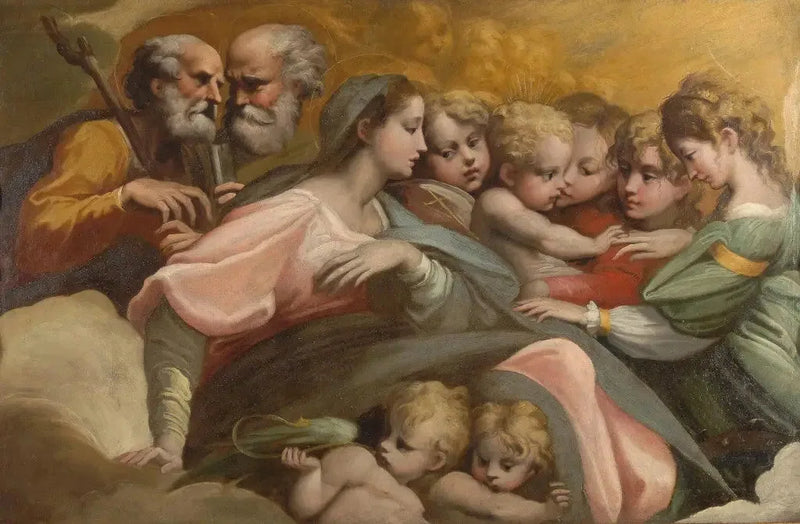 Aziz Catherine'nin Gizemli Evliliği - Parmigianino
