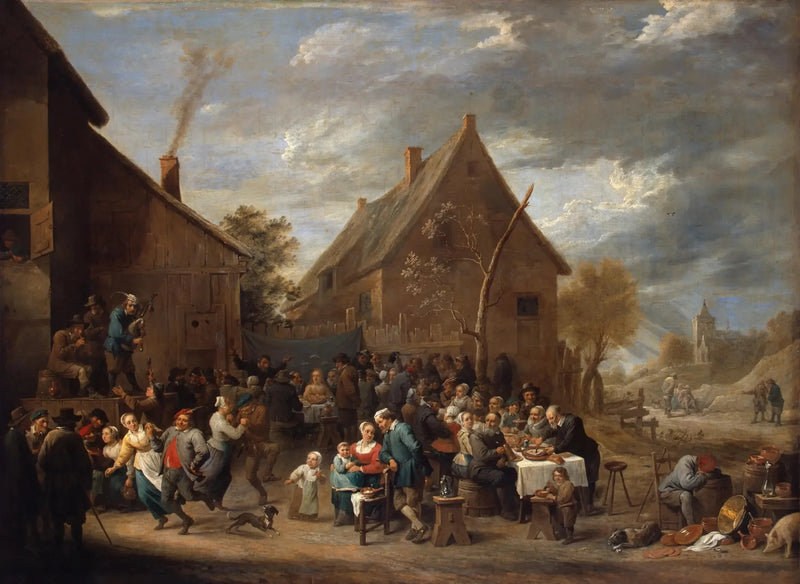 Köylü Düğünü - David Teniers le Jeune
