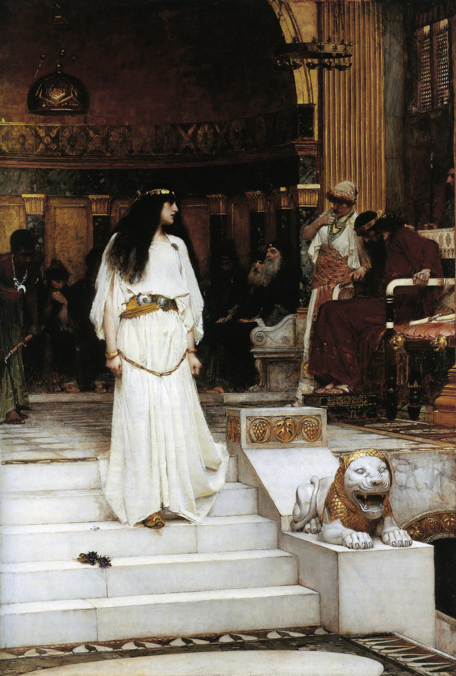 Mariamne quittant le tribunal d’Hérode - John William Waterhouse