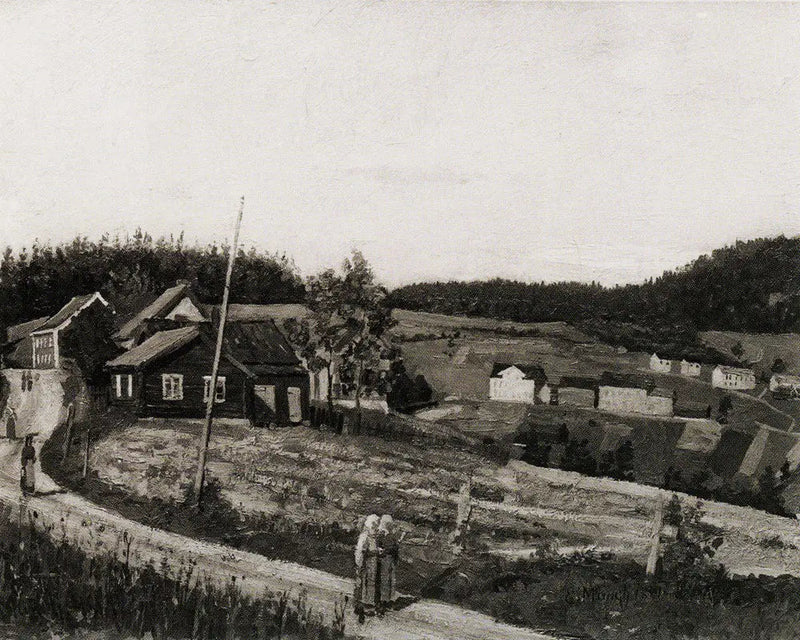 Nydalen'deki Maridalsveien - Edvard Munch