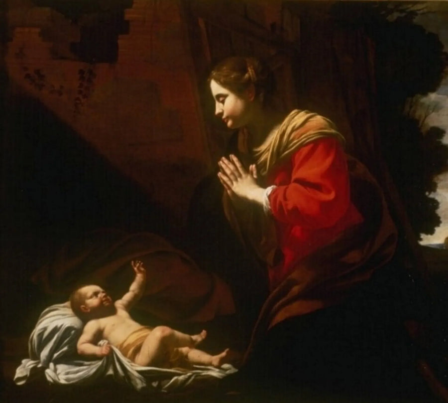 Marie Çocuk Sevgisi - Simon Vouet