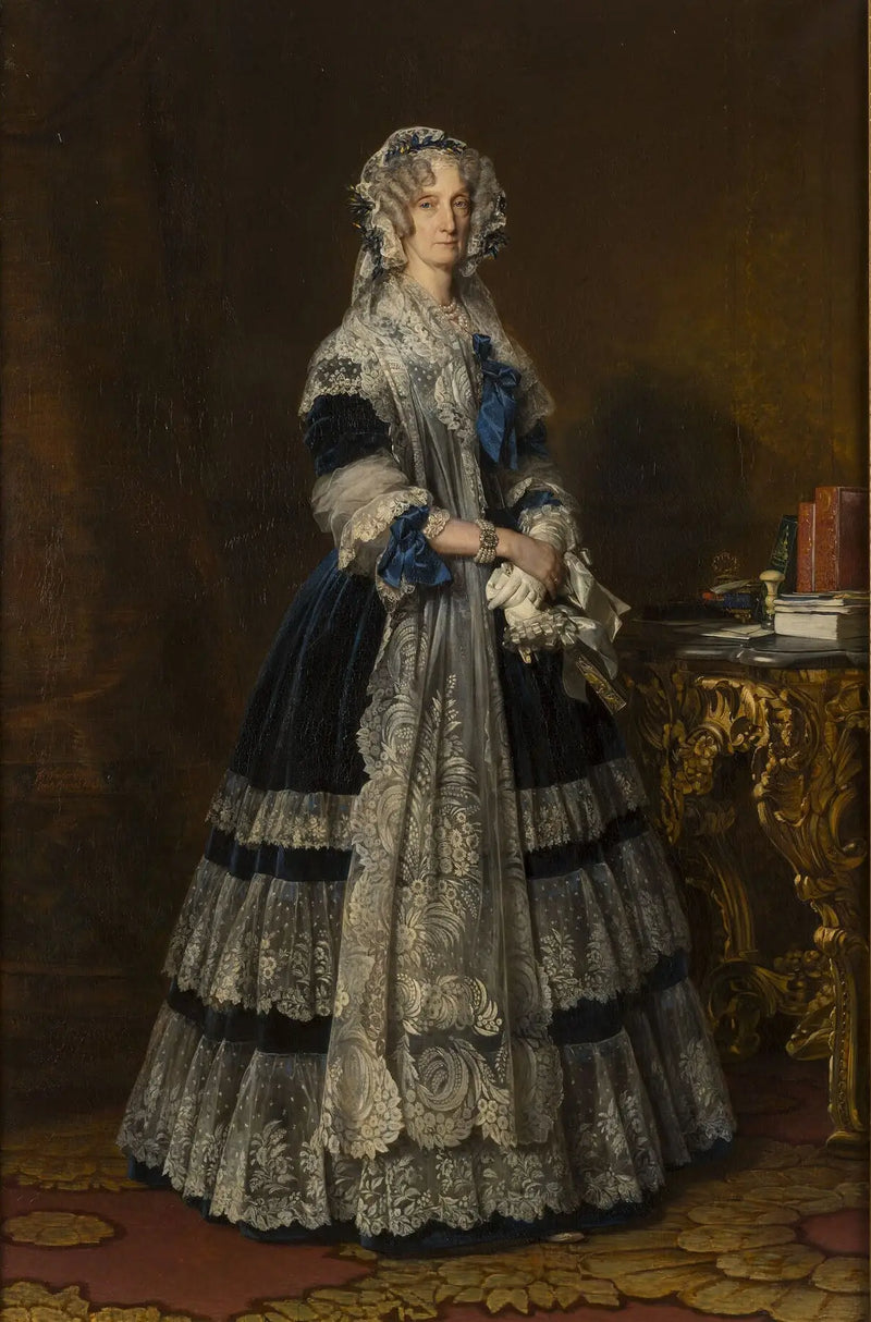 Marie-Amélie de Bourbon, Deux Siciles Prensesi, Fransız Kraliçesi (1782-1866) - Franz Xaver Winterhalter