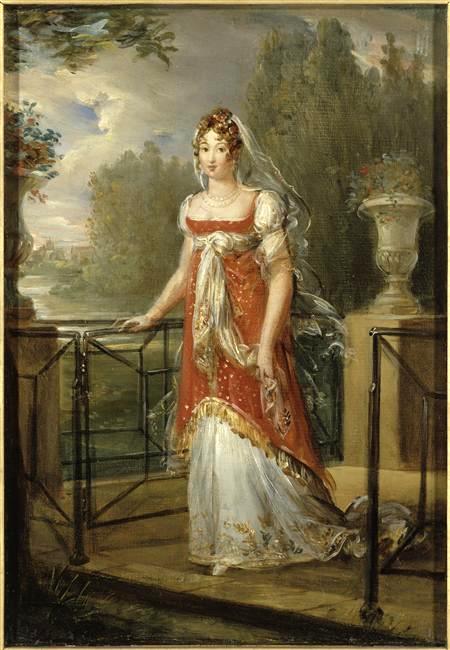 Marie-Annuciade-Caroline Bonaparte, reine de Naples, au château de Neuilly (1782-1839) - François Gérard