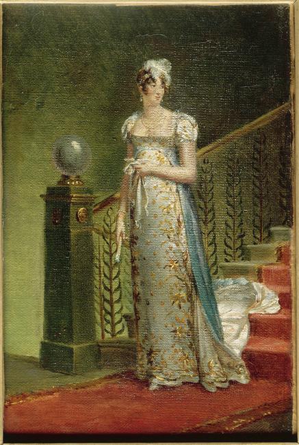 Marie-Annuciade-Caroline Bonaparte, reine de Naples, au palais de l'Elysée (1782-1839) - François Gérard
