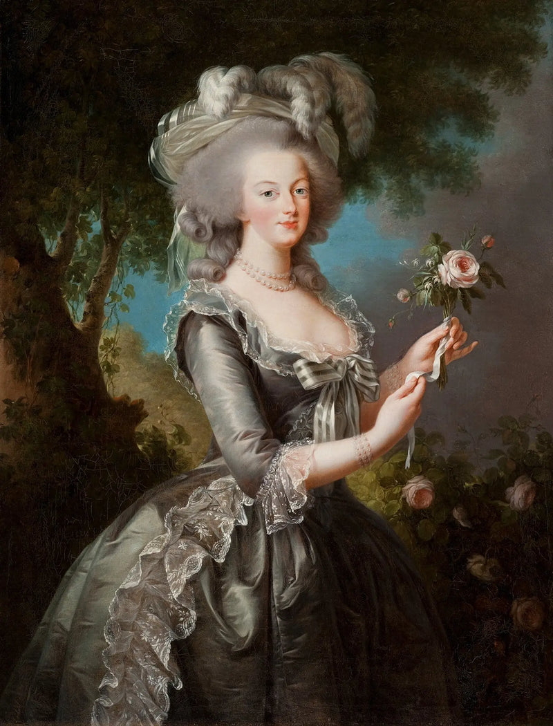 Marie-Antoinette diye « Rose » - Elisabeth Vigeé Le Brun