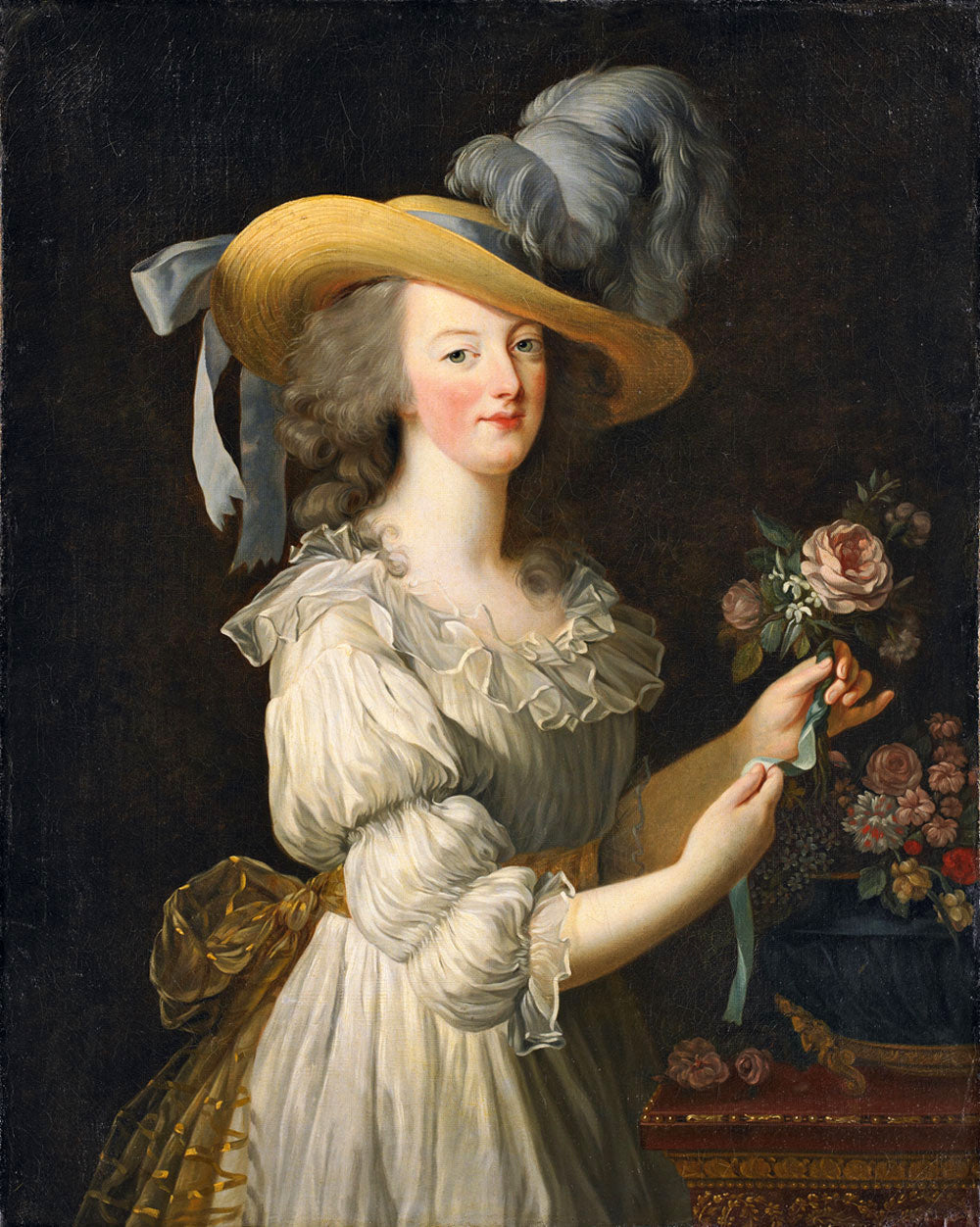Marie-Antoinette en gaulle - Élisabeth Vigée Le Brun
