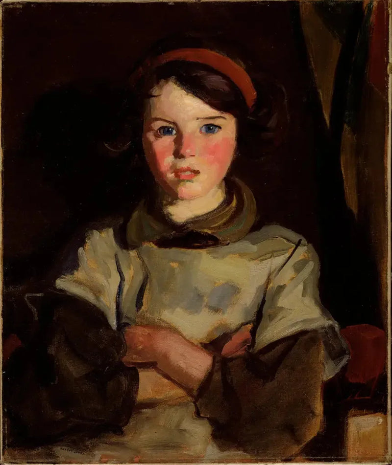 Kırmızı Kurdeleli Marie - Robert Henri