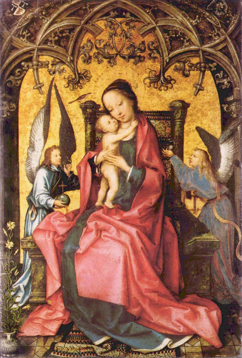 Marie ve Çocuk - Hans Holbein the Elder
