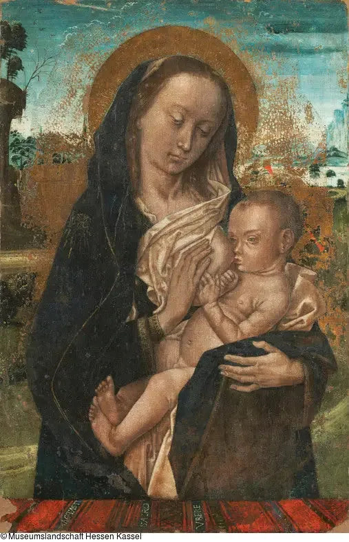 Marie ve Çocuk İsa - Hugo van der Goes