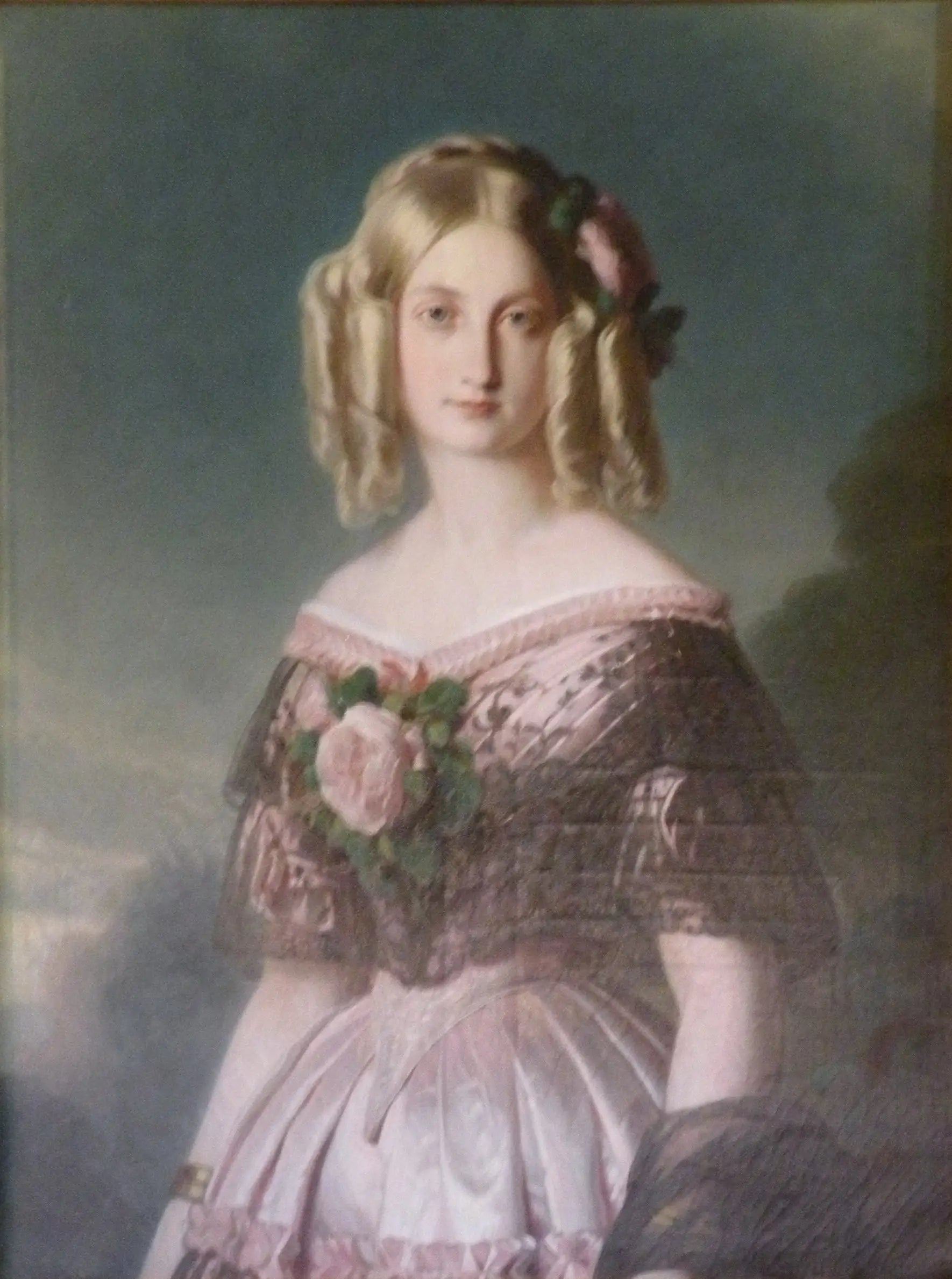 Marie-Caroline-Auguste de Bourbon-Salerne duchesse d’Aumale - Franz Xaver Winterhalter - Alpha Reproduction
