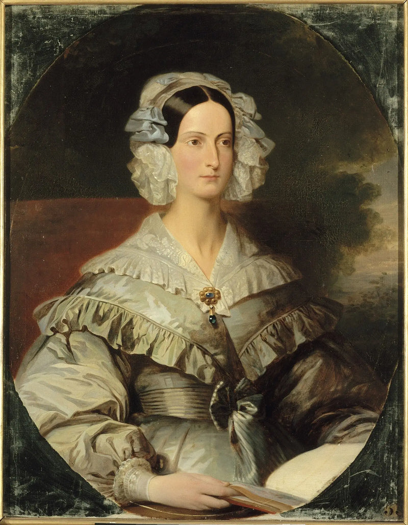 Marie-Christine-Caroline d'Orléans, Wurtemberg Düşesi - Franz Xaver Winterhalter