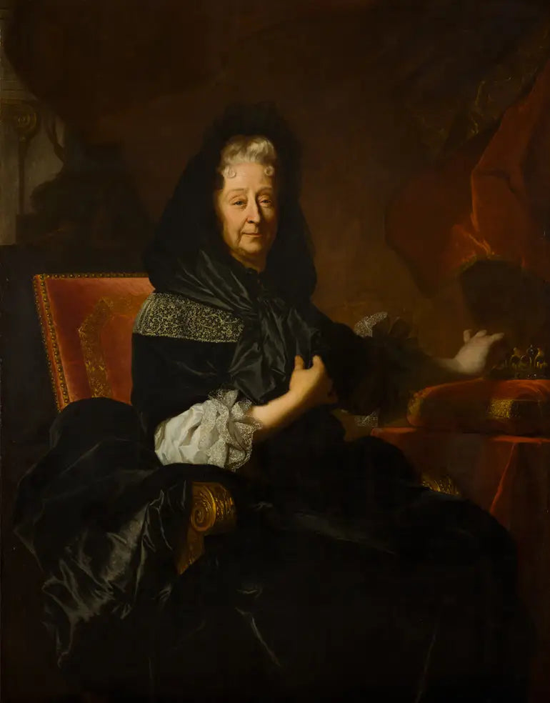 Marie d'Orléans, Nemours Düşesi - Hyacinthe Rigaud