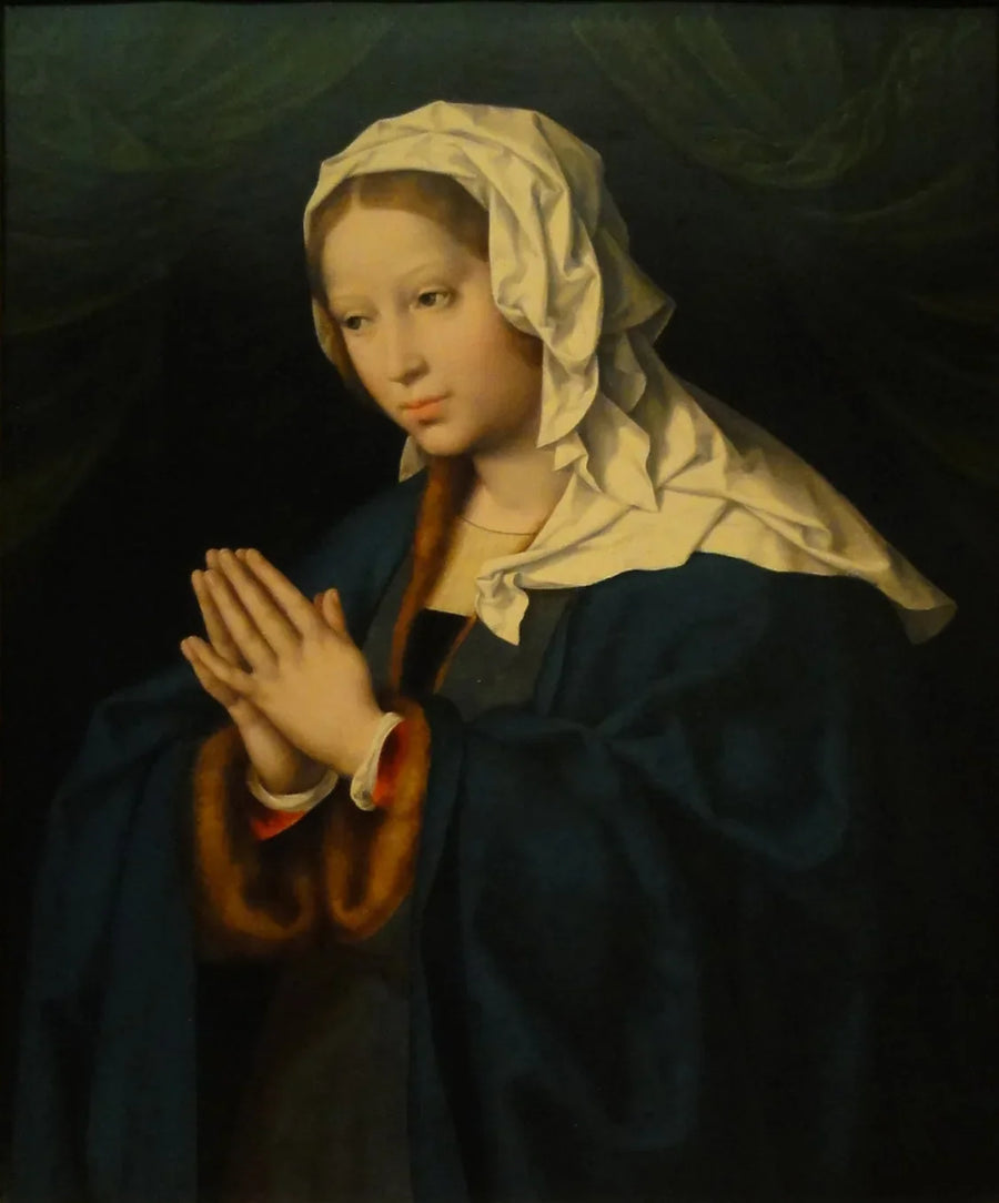 Marie dua ederken - Joos van Cleve