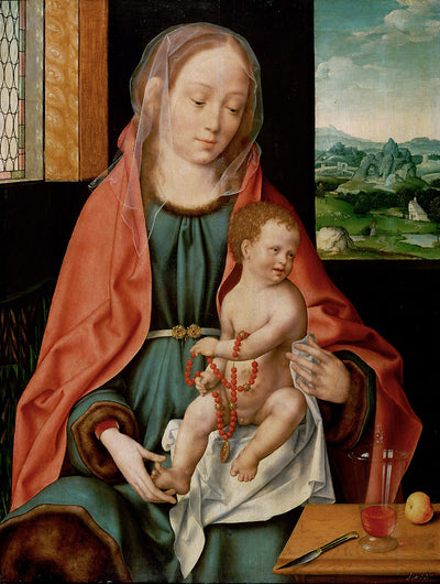 Marie enceinte - Joos van Cleve - Alpha Reproduction