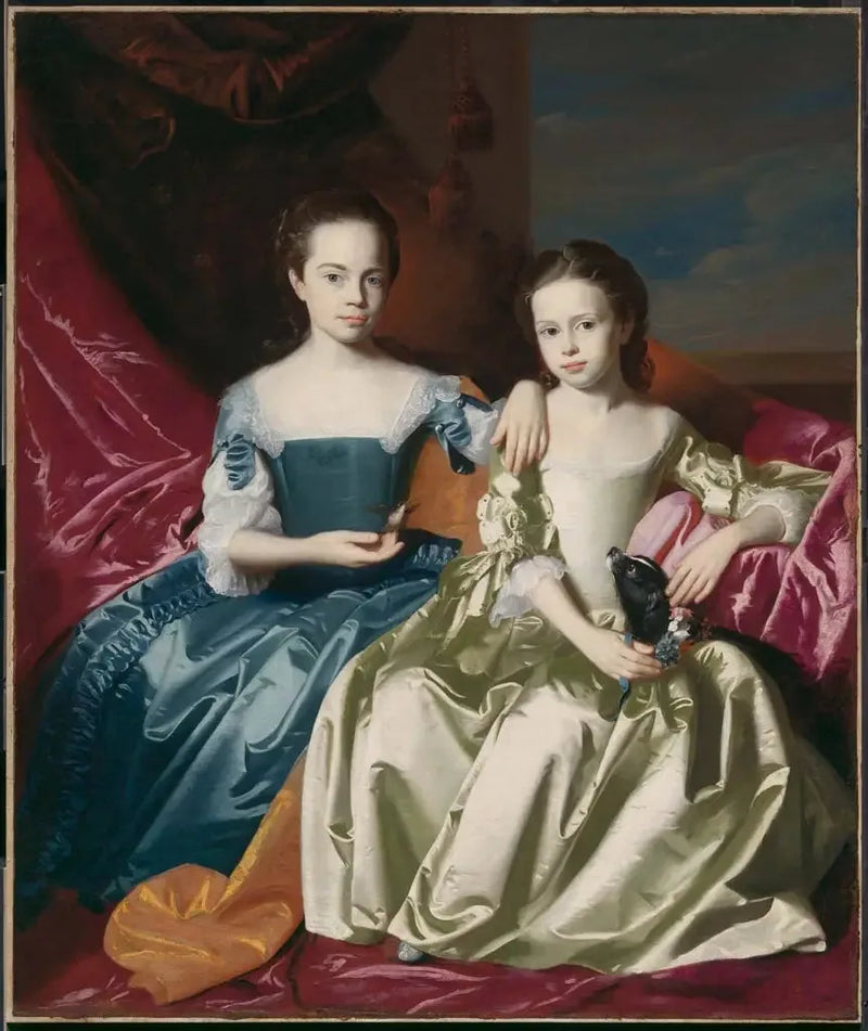Marie ve Élisabeth Royall - John Singleton Copley