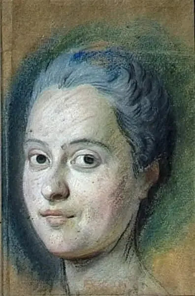 Marie-Josèphe de Saxe, Fransa Düşesi (1731-1767) - Maurice-Quentin de La Tour