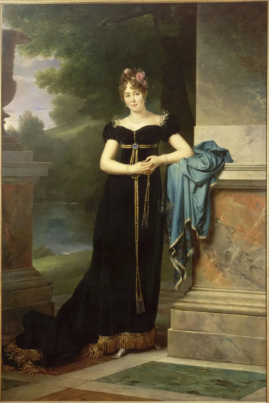 Marie Laczinska (1789-1817) kontes Walewska, sonra kontes d'Ornano - François Gérard