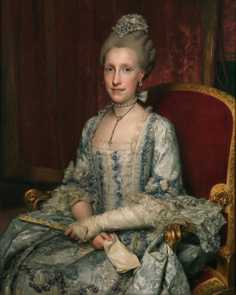 Marie-Louise d'Espagne, büyük dükçe Toscane - Anton Raphael Mengs