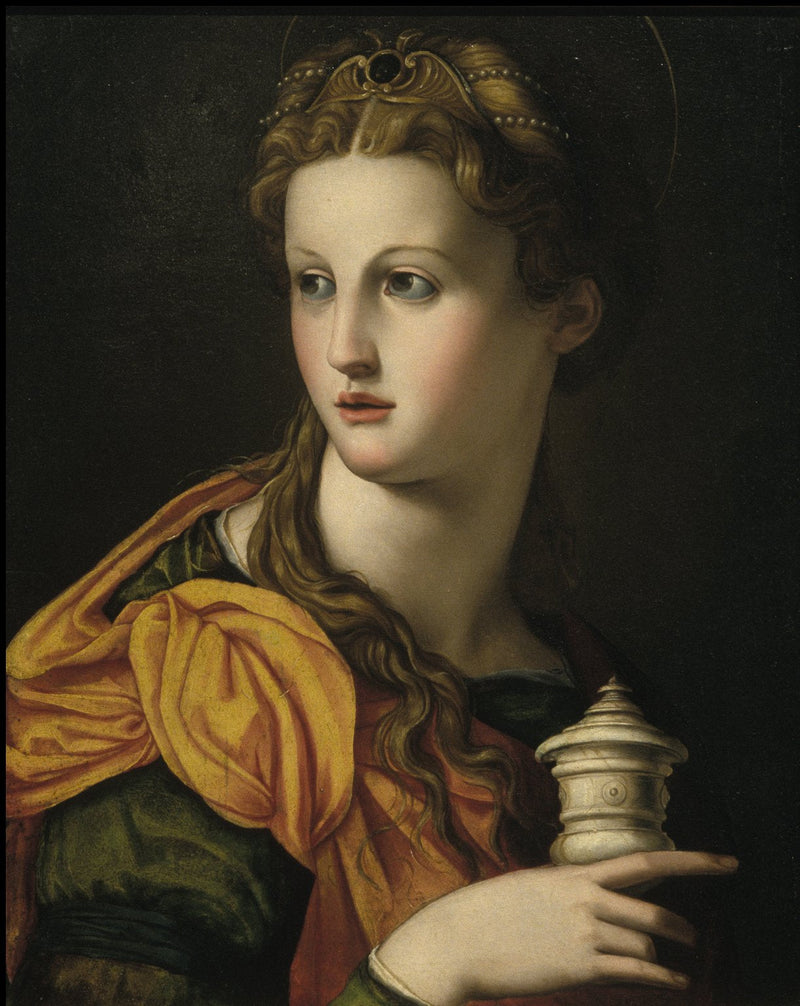 Marie-Madeleine (Genç Floransalı, Madeleine olarak tasvir edilmiştir) - Bronzino