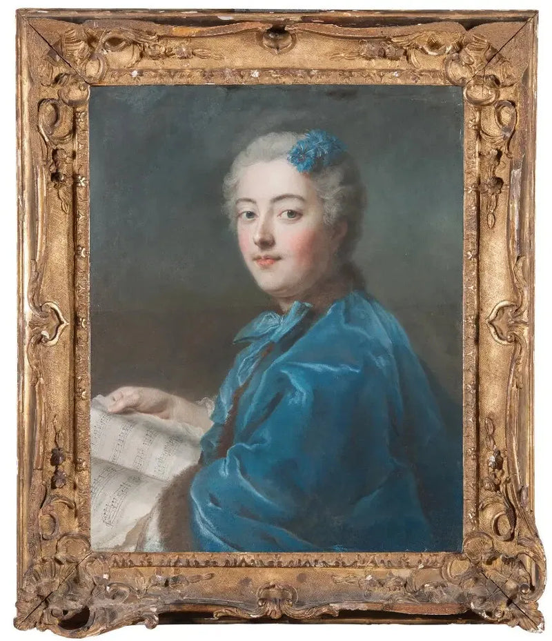 Marie-Sophie de Courcillon, Pecquigny Düşesi, Rohan Prensesi - Maurice-Quentin de La Tour