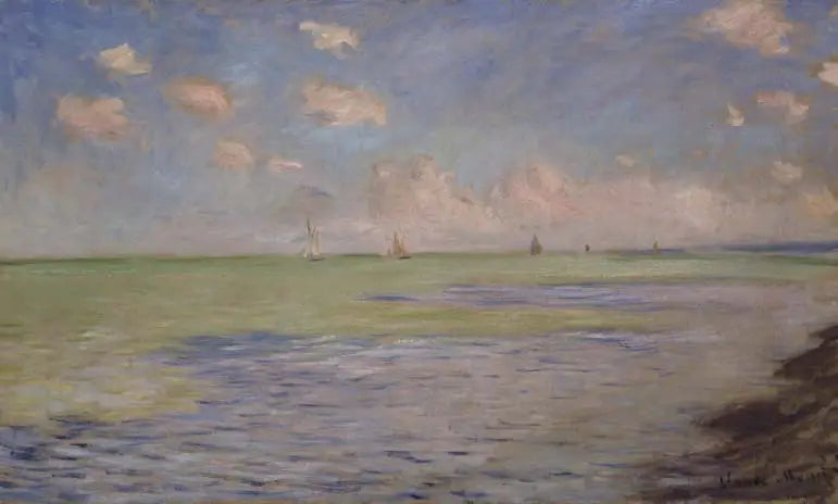 Pourville Deniz Manzarası - Claude Monet