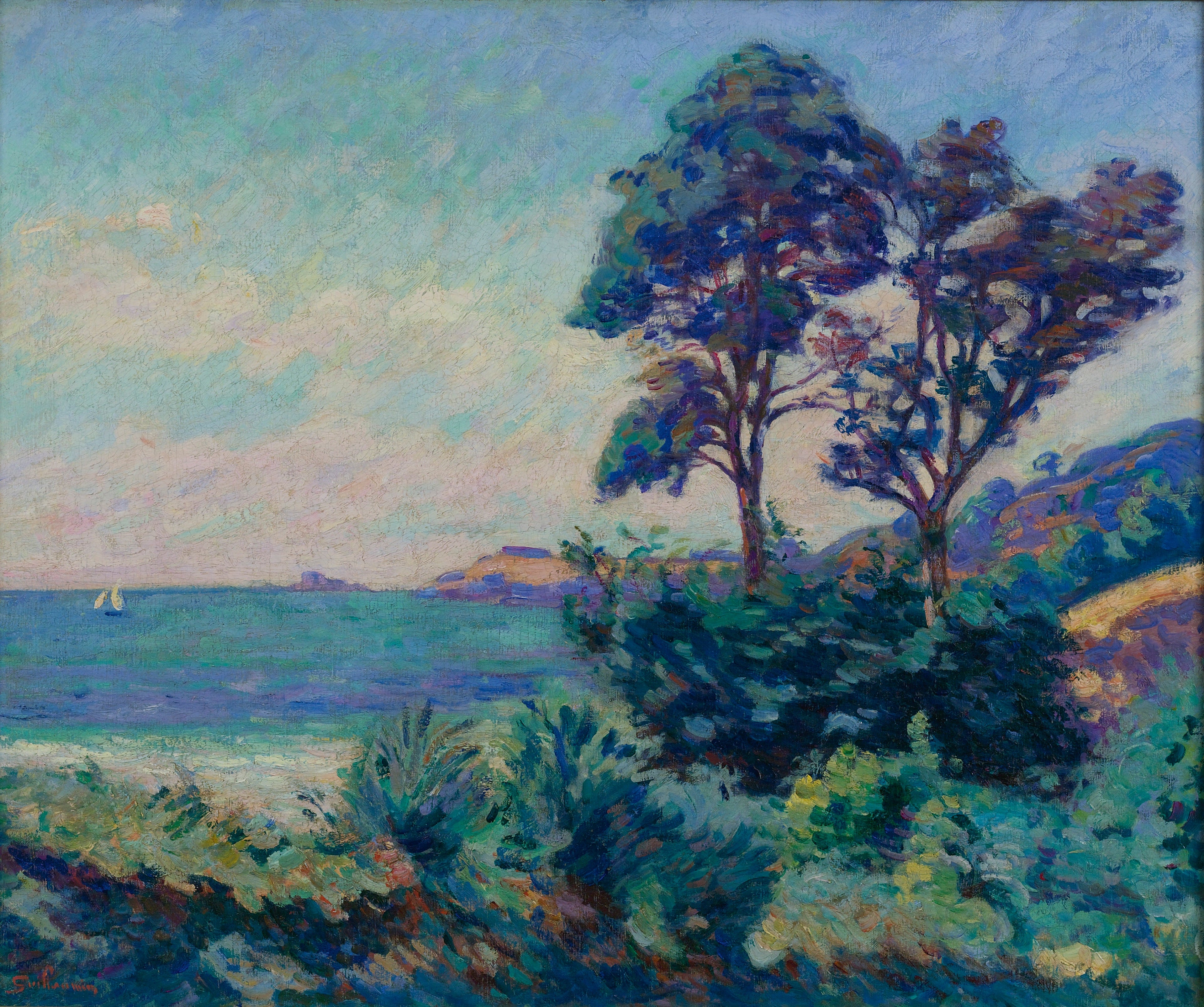 Marine à Saint-Palais - Armand Guillaumin