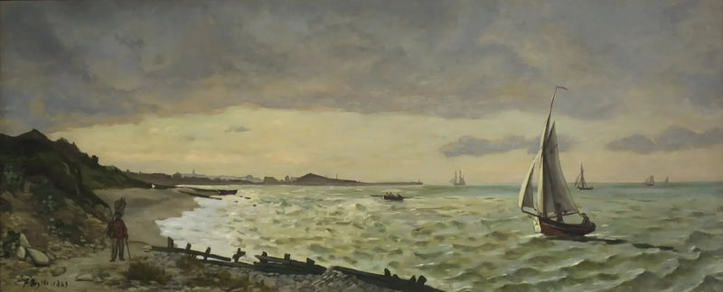 Sainte-Adresse'de Deniz - Frédéric Bazille