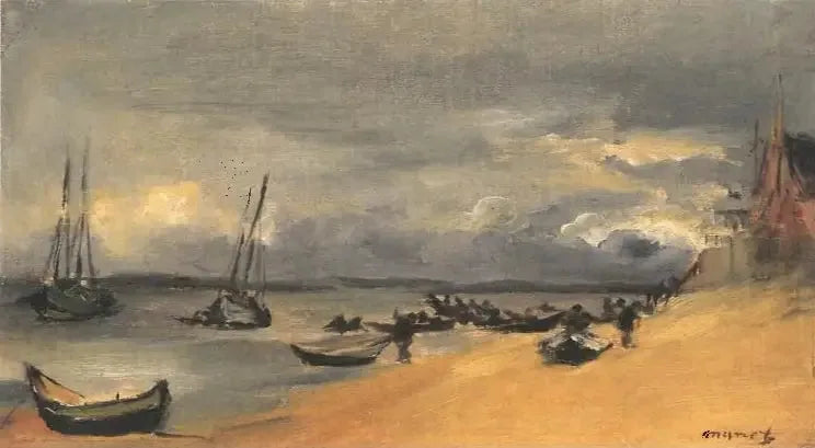 Denizcilik, Arcachon, fırtına zamanı - Édouard Manet