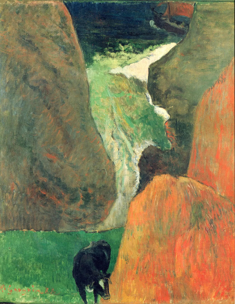 İnekli Deniz - Paul Gauguin