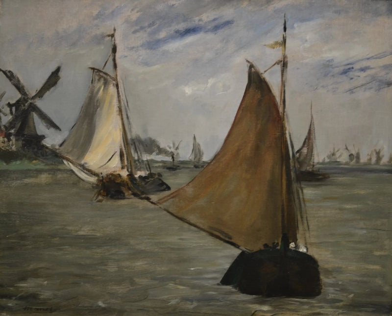 Hollanda'da Deniz - Édouard Manet