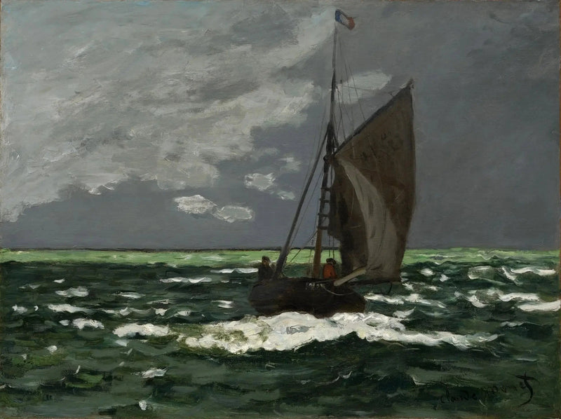 Donanma, fırtına W86 - Claude Monet