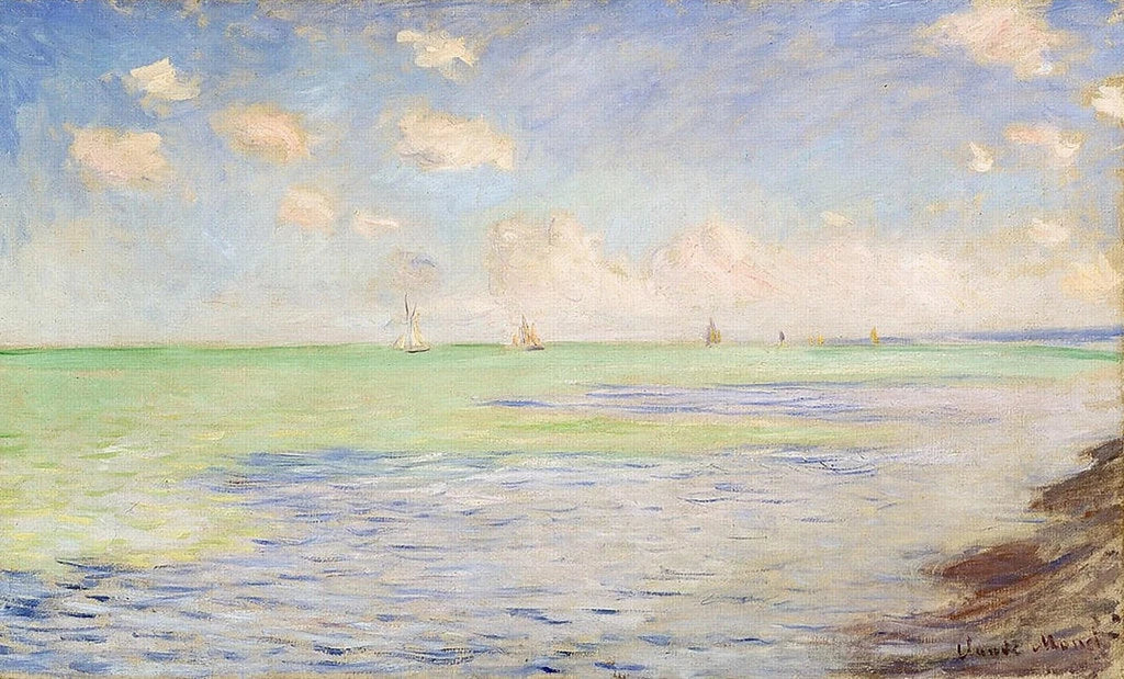 Marine à Pourville W775 par Claude Monet, Columbus Museum of Art