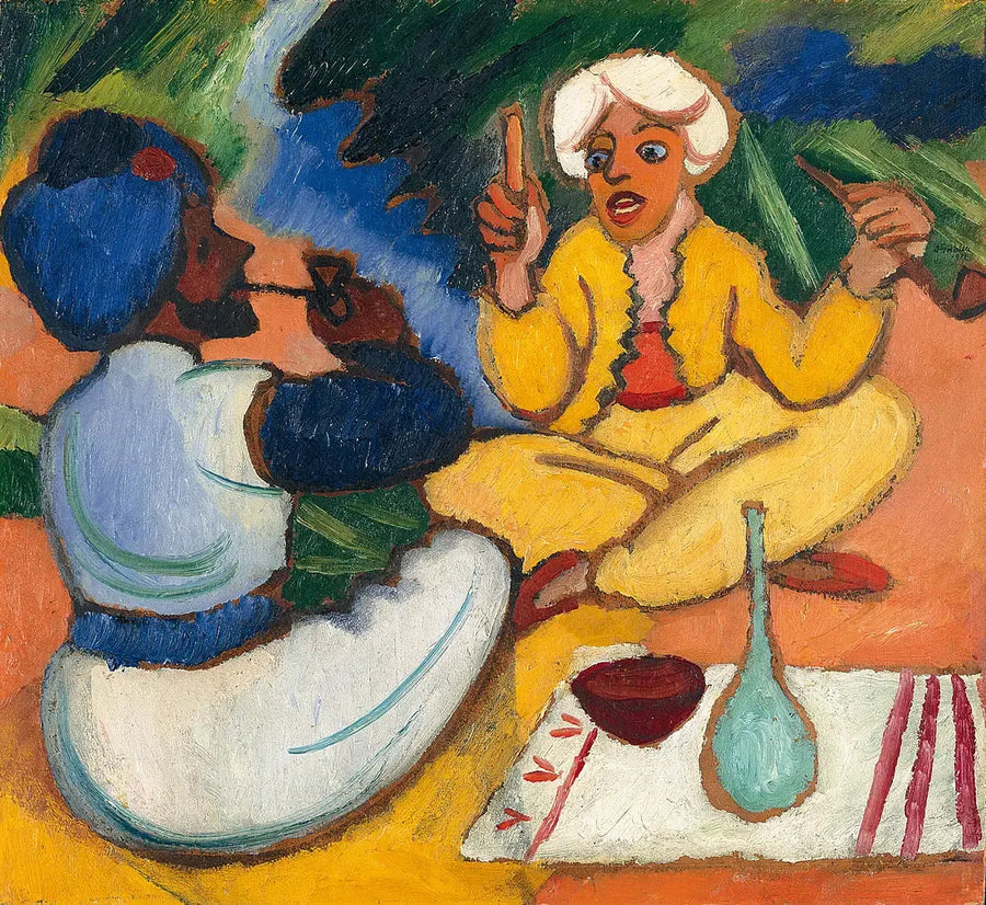Yürüyüş İşaretleyicileri - August Macke
