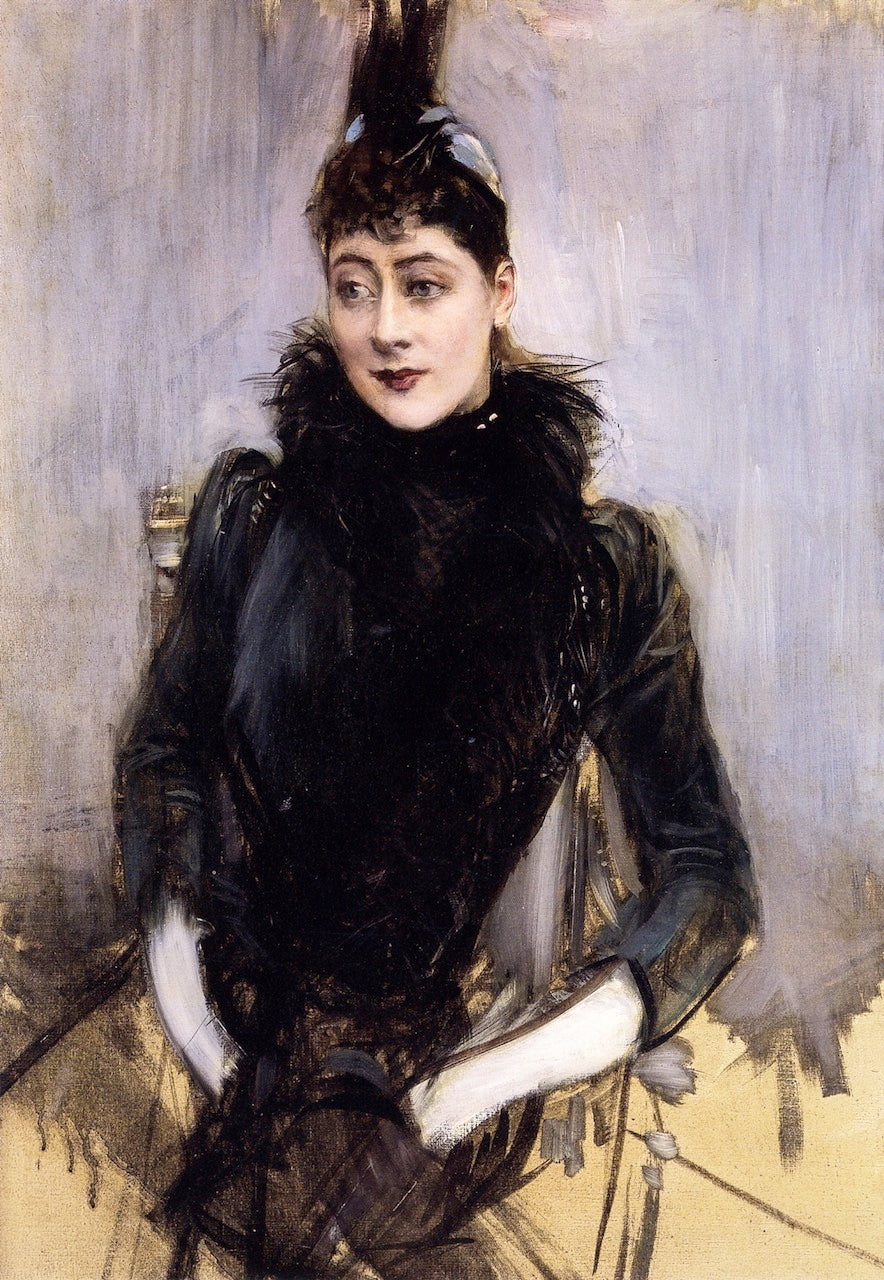 Marquise Adriana Franzoni - Giovanni Boldini