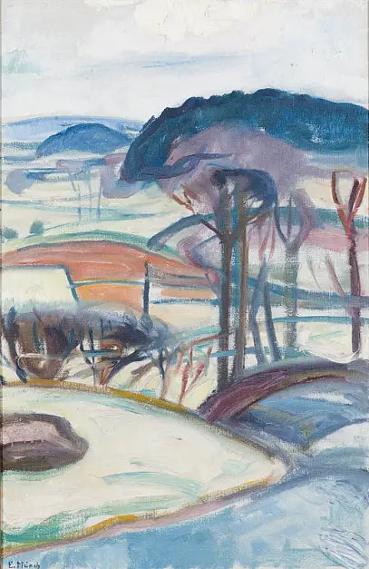 Reproduction du tableau « Mars - Edvard Munch » par Alpha Reproduction en peinture à l’huile