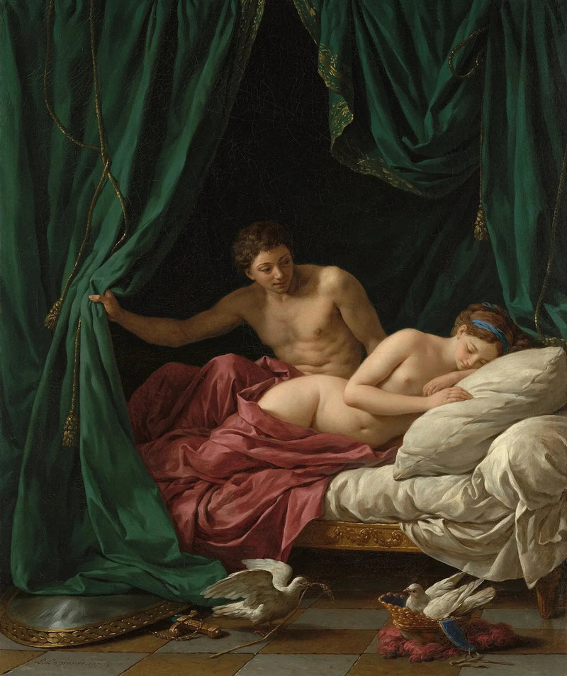 Mars ve Venüs, Barış Üzerine Alegori - Louis Jean François Lagrenée