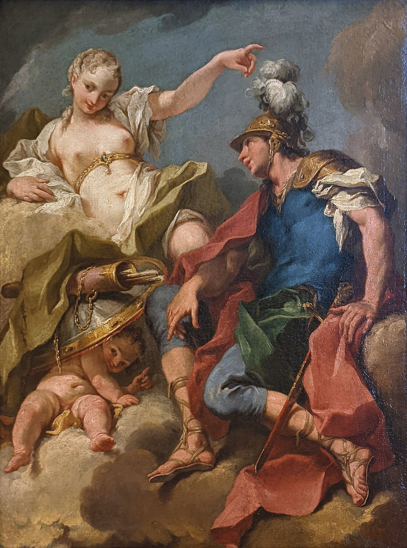 Mars ve Venüs - Giovanni Battista Pittoni