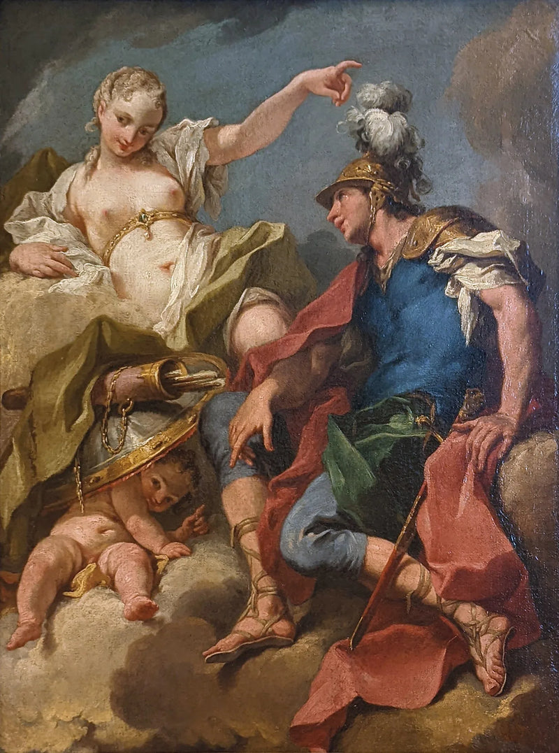 Mars ve Venüs - Giovanni Battista Pittoni
