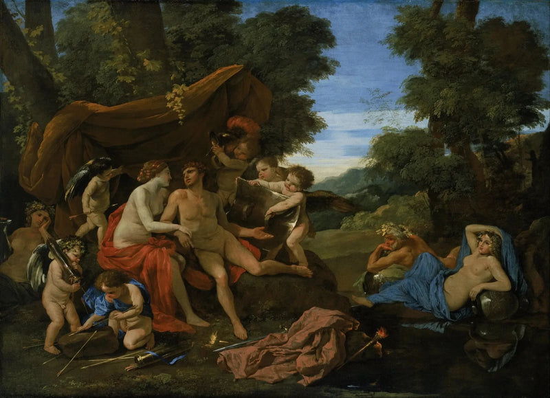 Mars ve Venüs - Nicolas Poussin