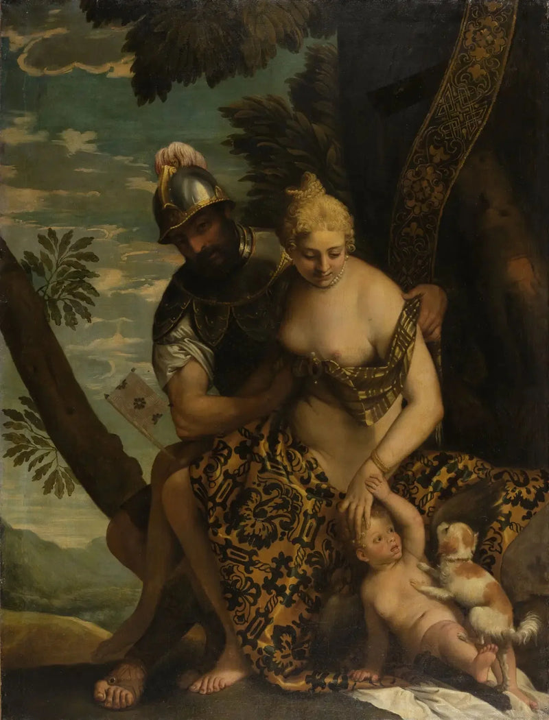 Mars ve Venüs - Paul Véronèse