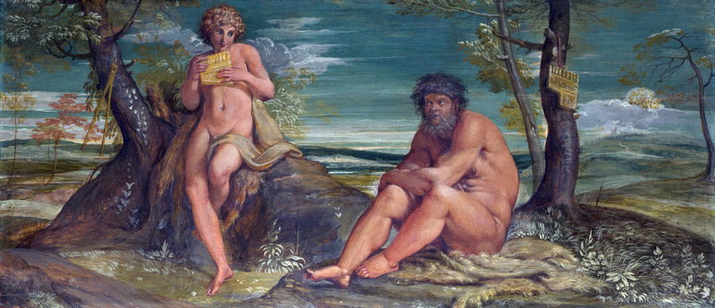 Marsyas ve Olympos - Annibale Carracci