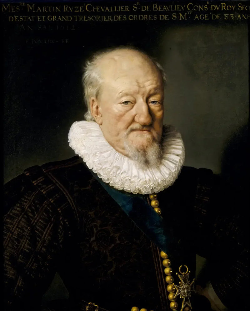 Martin Ruzé, Beaulieu Lordu (1527-1613), 83 yaşında - Frans Pourbus the Younger