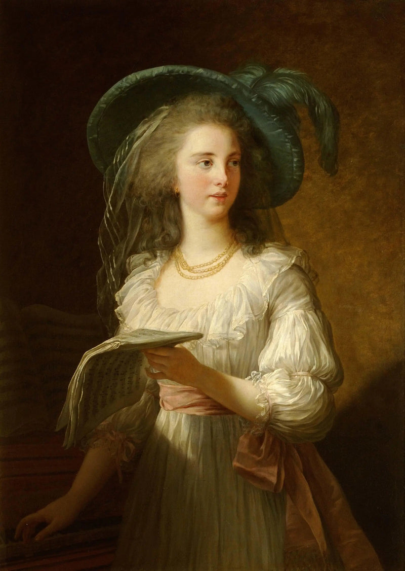 Martine-Gabrielle-Yoland de Polastron (1745-1793), Polignac Düşesi - Élisabeth Vigée Le Brun