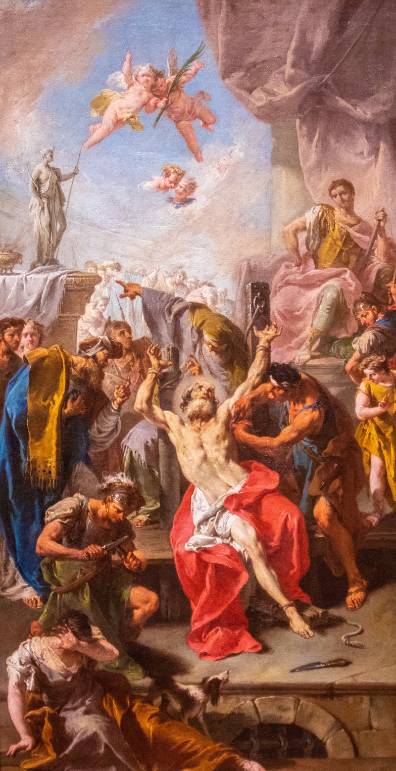 Saint Barthélemy'nin Şehitliği - Giovanni Battista Pittoni